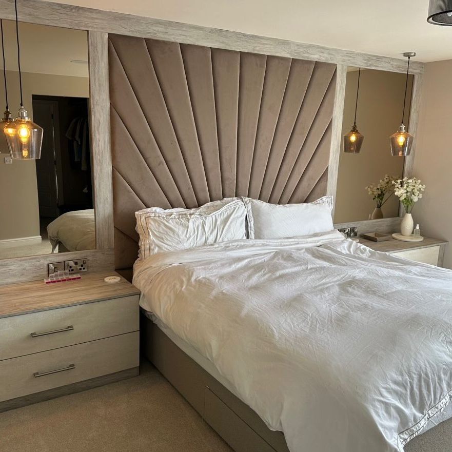 Cambio velvet collection Cristina Marrone headboard