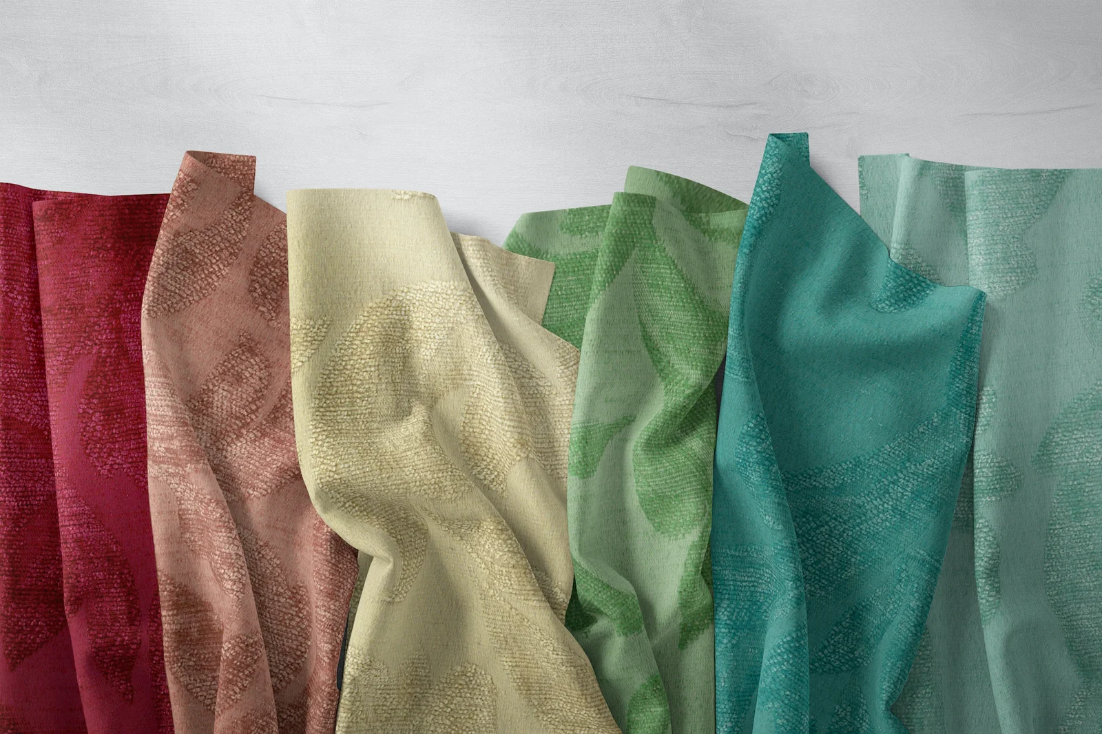 Fortuna self-patterned chenilles