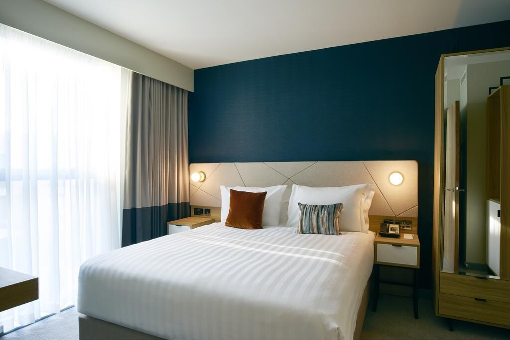 Moxy by Marriot Contract Fabric Hotel Design Headboard